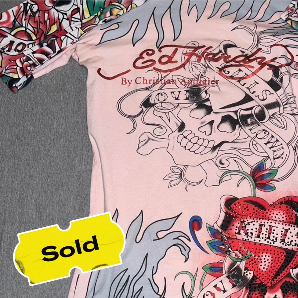 Ed Hardy By Christian Audigier - Love Kills Slowly 
True & Authentic Ed Hardy